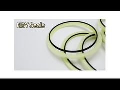 HBY 110 X 125.5 X 6MM ロッド バッファーシール ウレタン PU バックリング付きゴムシール