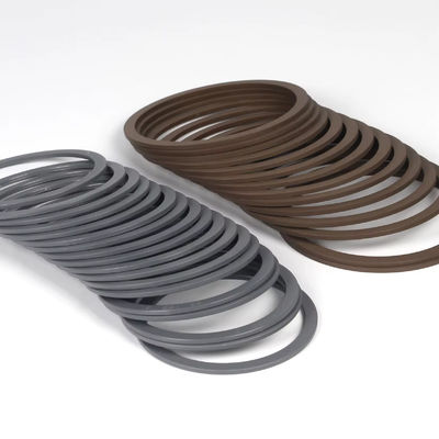 ブロンズで満たされたBRTナイロンバックアップリング PTFE 水力Uカップシール